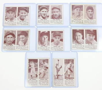 1941 Double Play baseball cards: 1941 Double Play baseball cards: #67/68 Gordon Ruffing (HOF), #69/70 Tresh/Appling (HOF), #71/72 Solters Rigney, #73/74 Meyer/Chapman, #75/76 Travis/Case, 79/80 Keltner/Trosky, #85/86 Greenberg