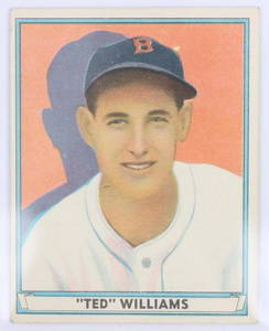 1941 Play Ball Ted Williams baseball card