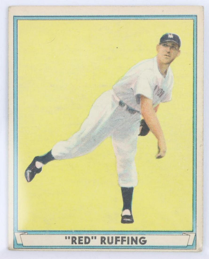 1941 Play Ball Red Ruffing baseball card (1 of 2)