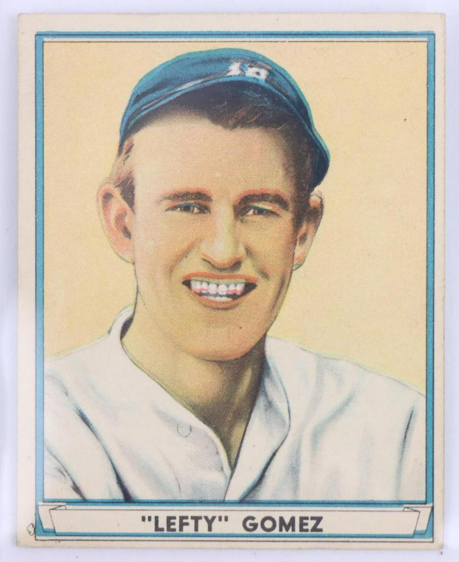 1941 Play Ball Lefty Gomez baseball card (1 of 2)