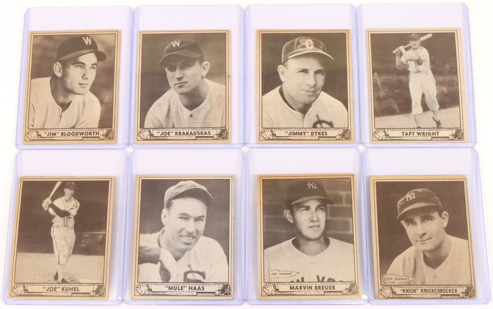 1940 Play Ball baseball cards (1 of 17)