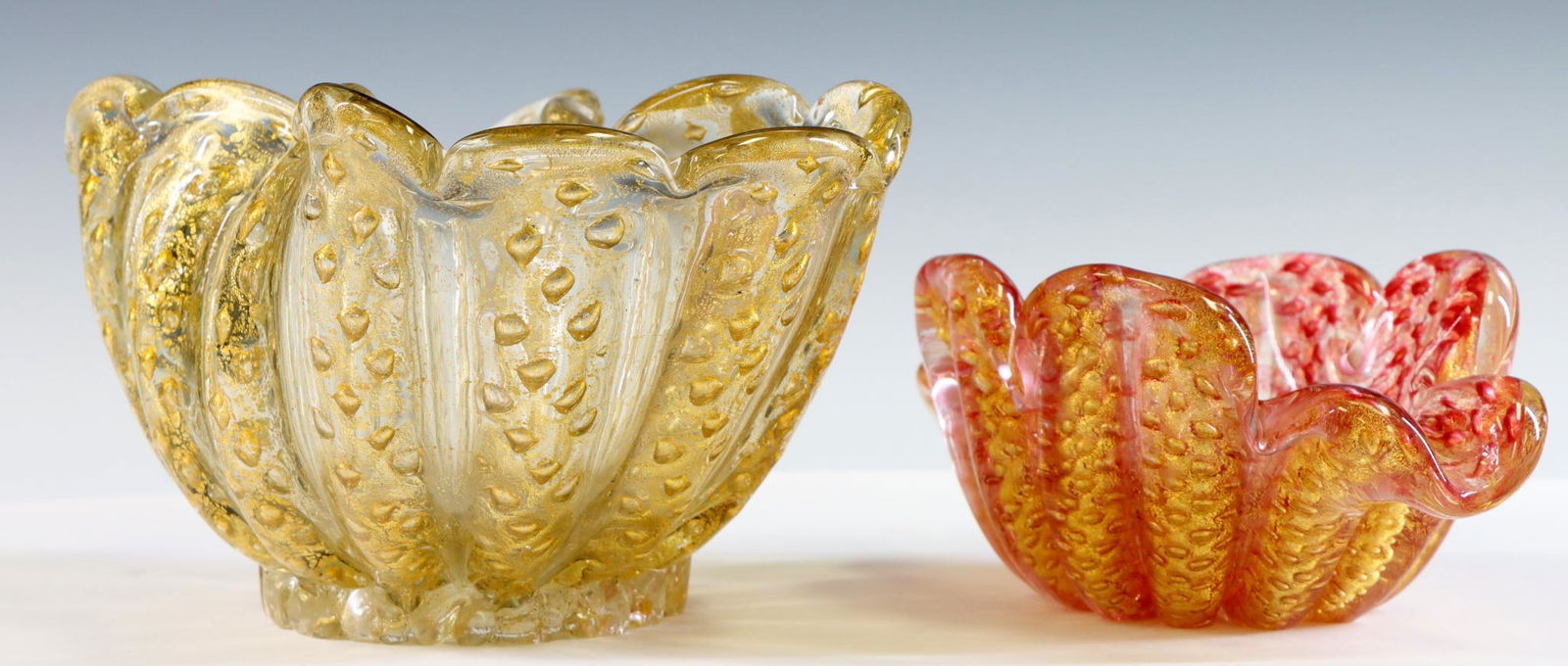 Murano Art Glass Cigar Ashtrays (1 of 9)