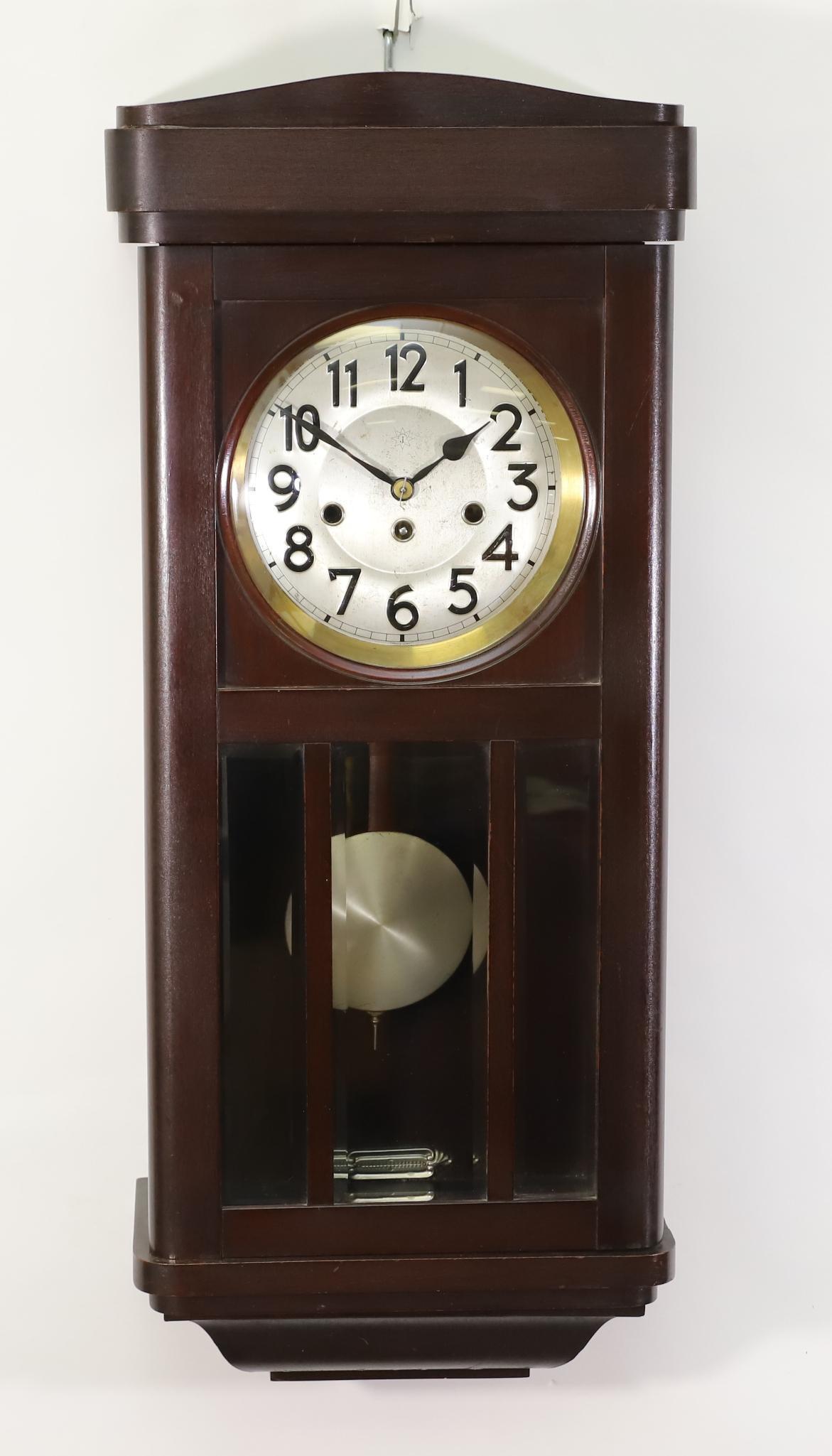 Junghans German Art Deco Regulator Clock (1 of 11)