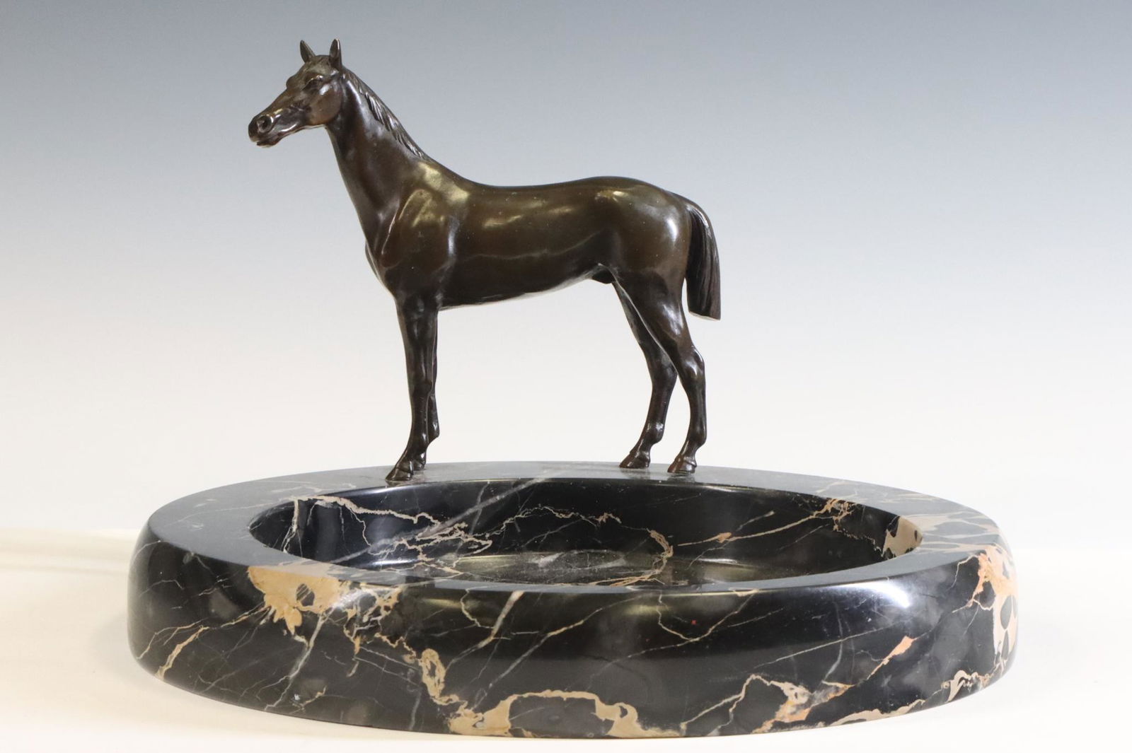 Art Deco Desk Tray with Horse (1 of 4)