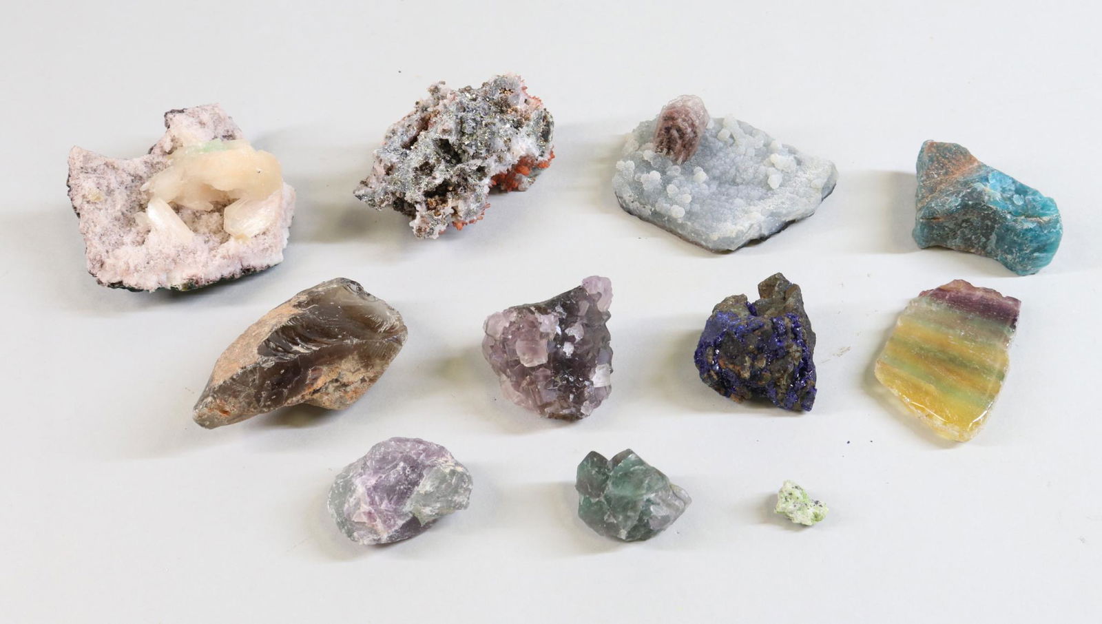 Fluorite, Chalcedony & Mineral Specimens (1 of 13)