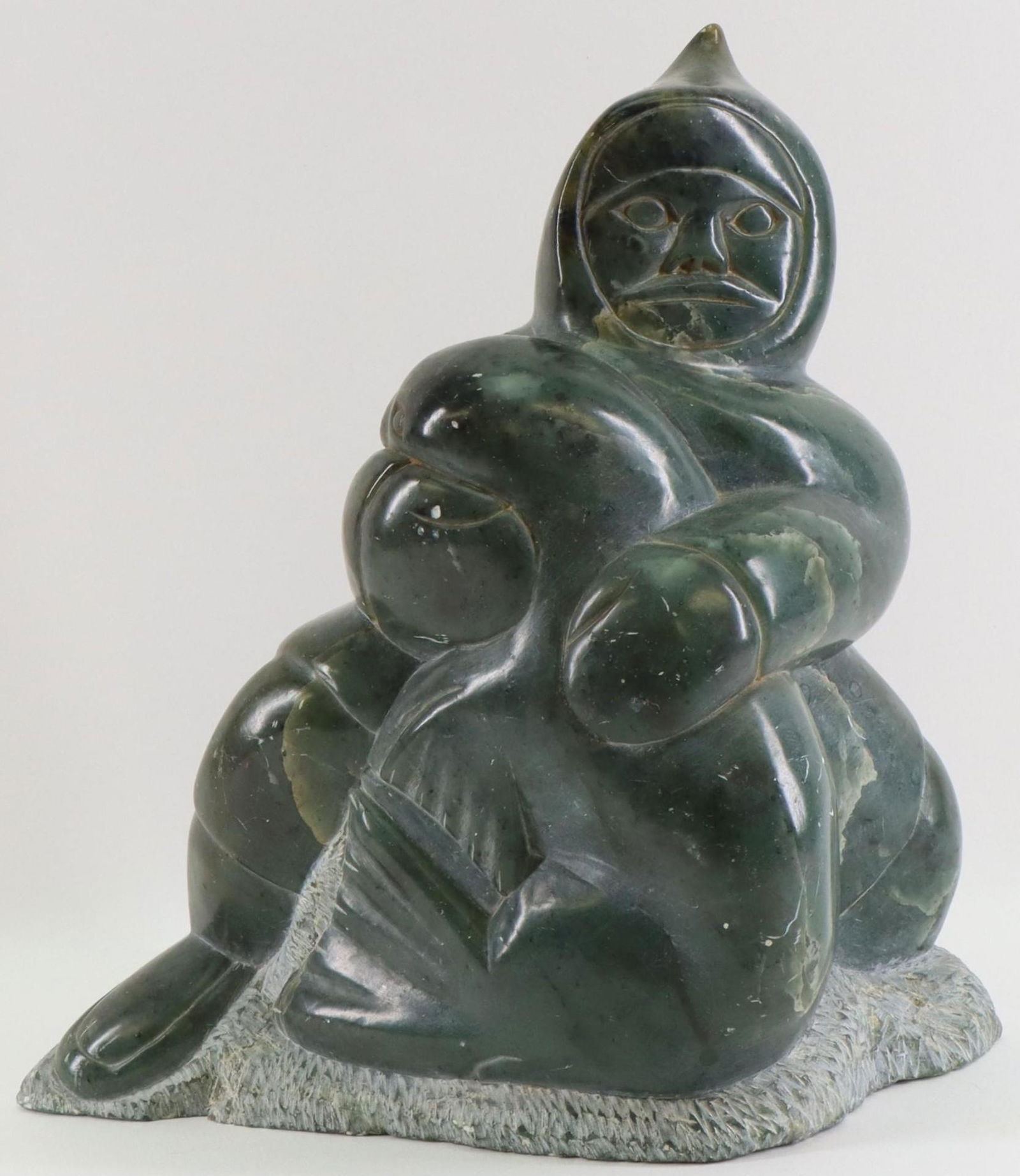 Inuit Carving of an Eskimo (1 of 7)