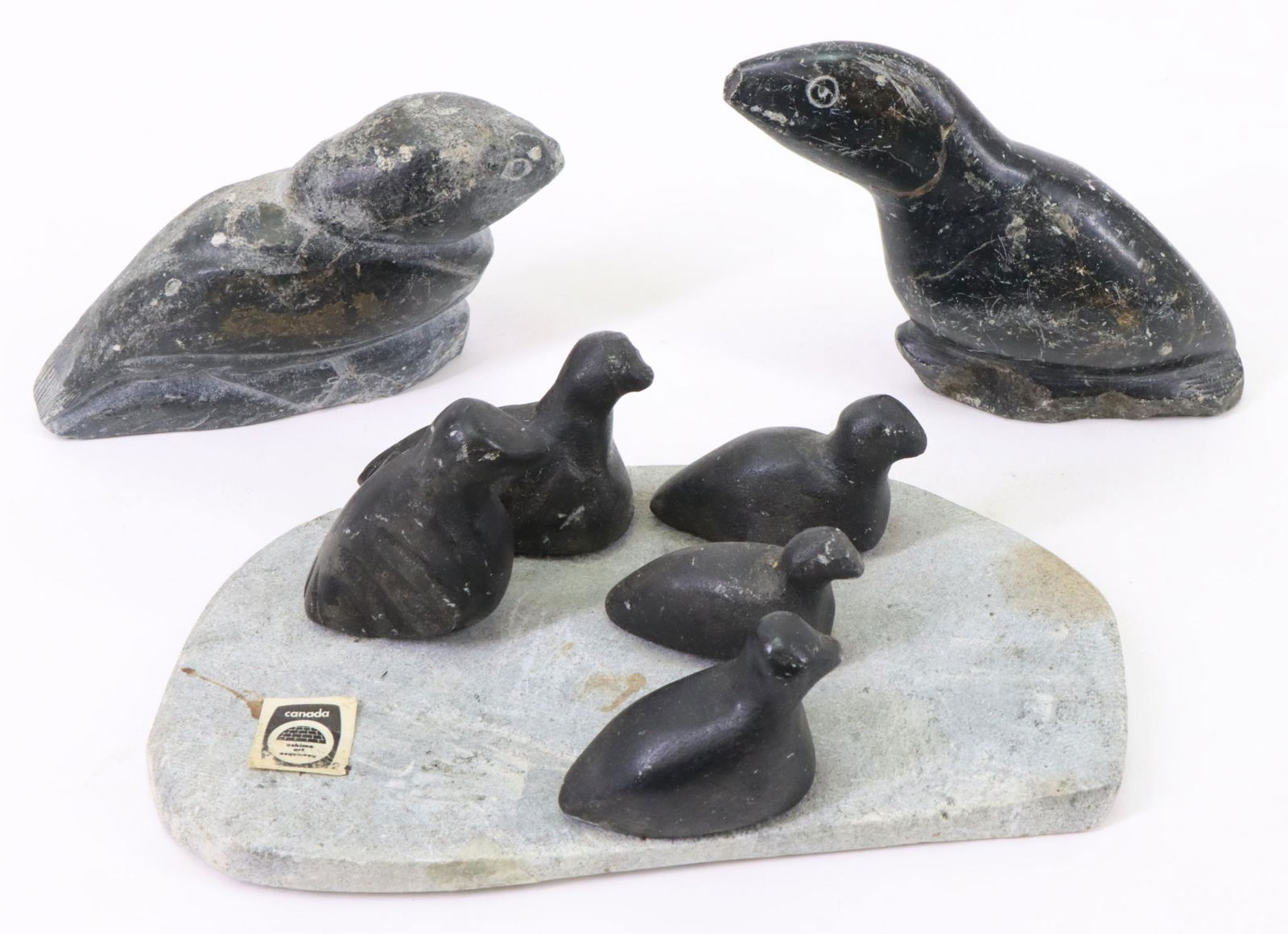 Inuit Carvings of Sea Birds (1 of 9)