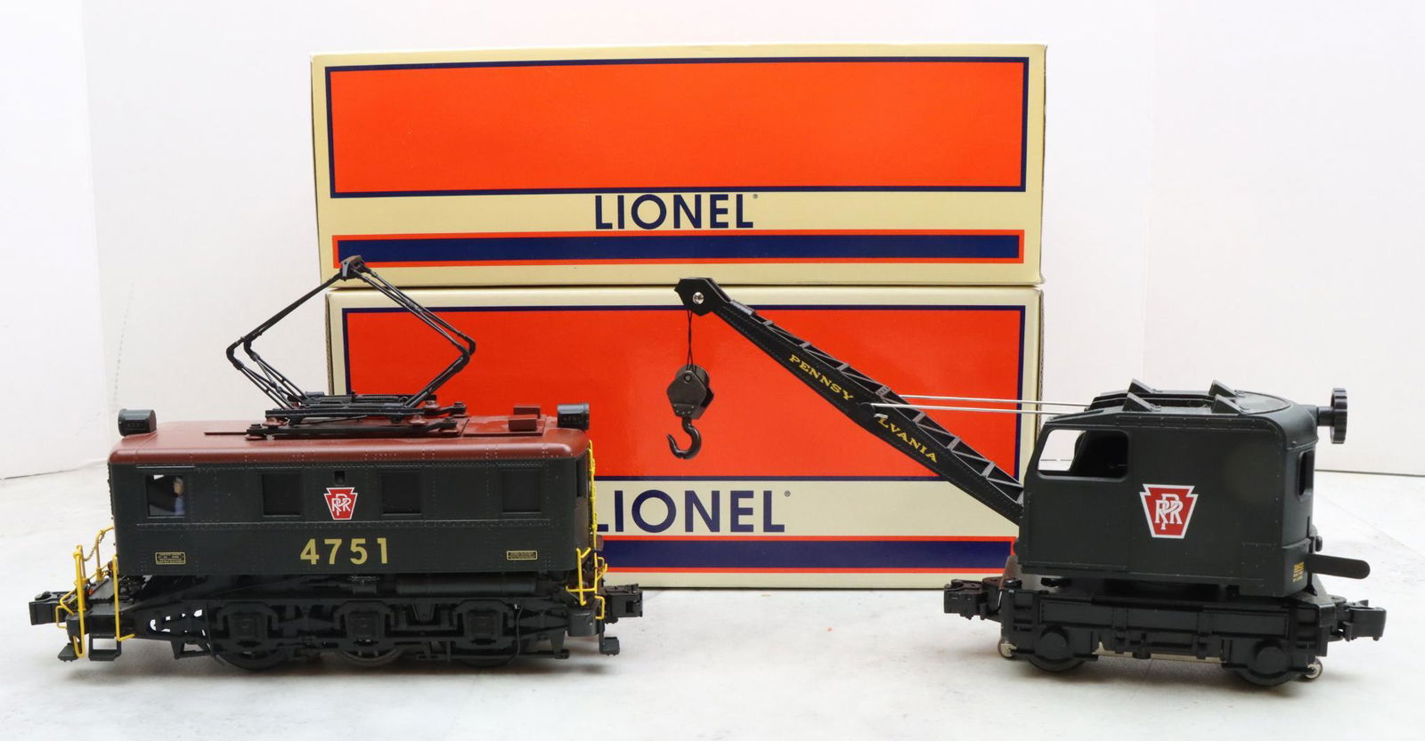 Lionel Trains 4751 Locomotive and Burro Crane (1 of 19)