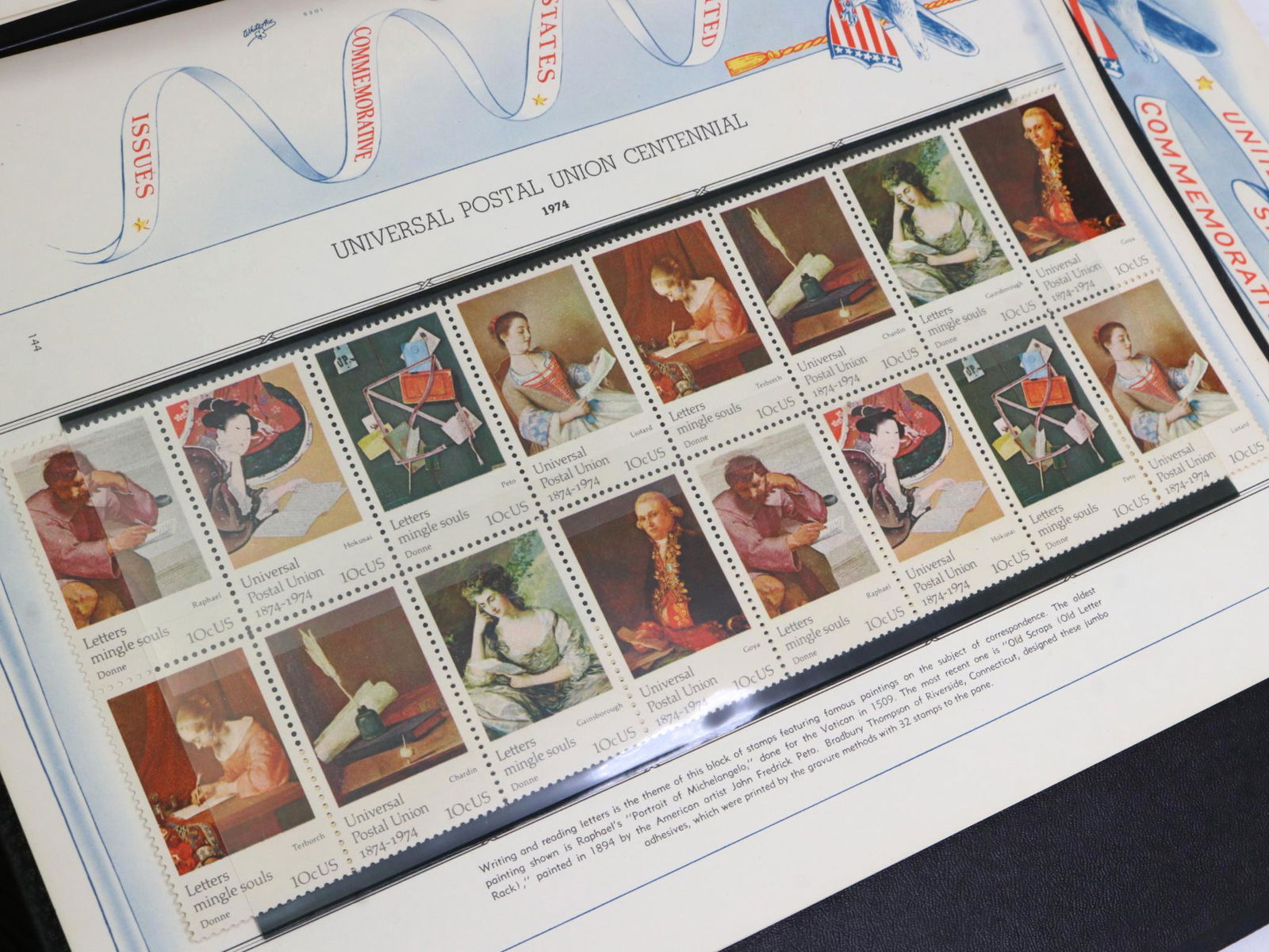 US Mint Stamp Album Lot (1 of 5)