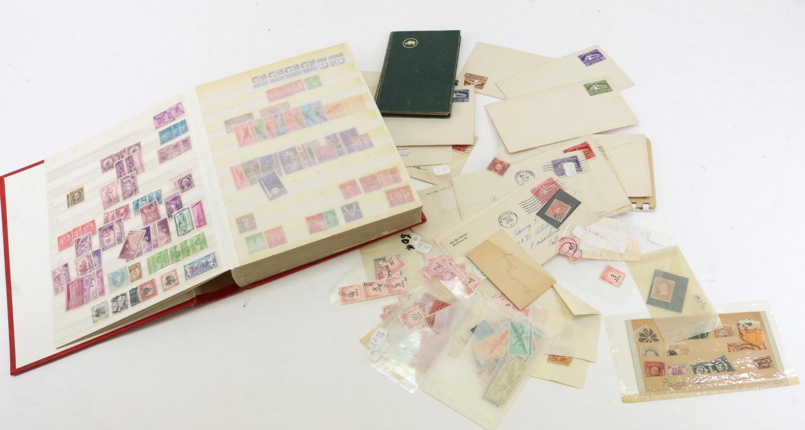 US Stamps, Stock Book Mix (1 of 14)