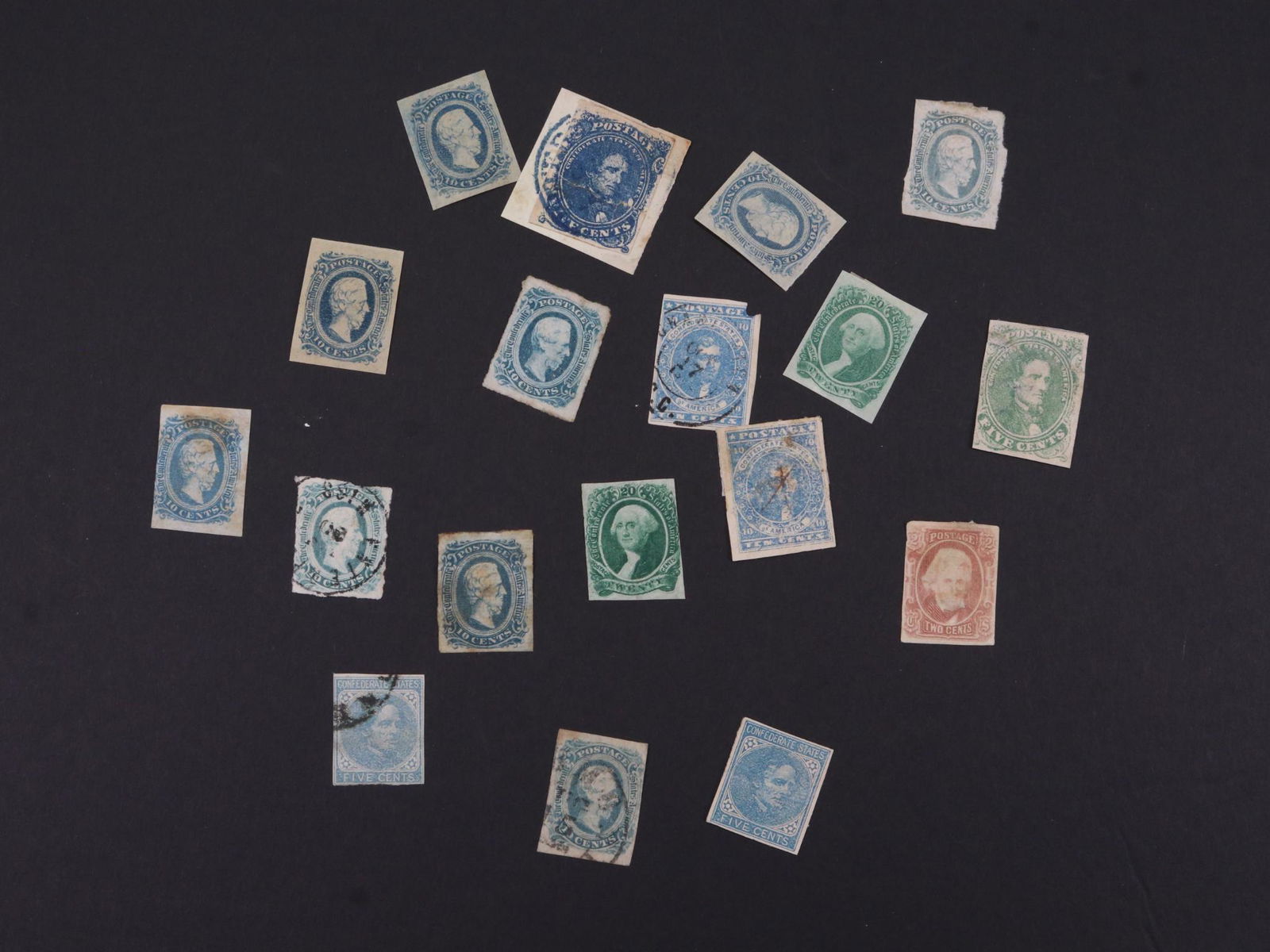 US Confederate Stamps (1 of 1)