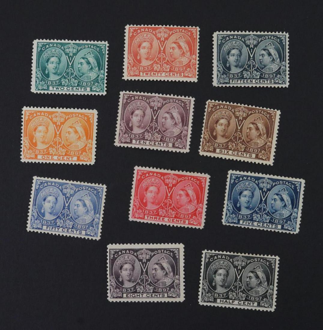Canada Stamps, #50 - #60 (1 of 2)