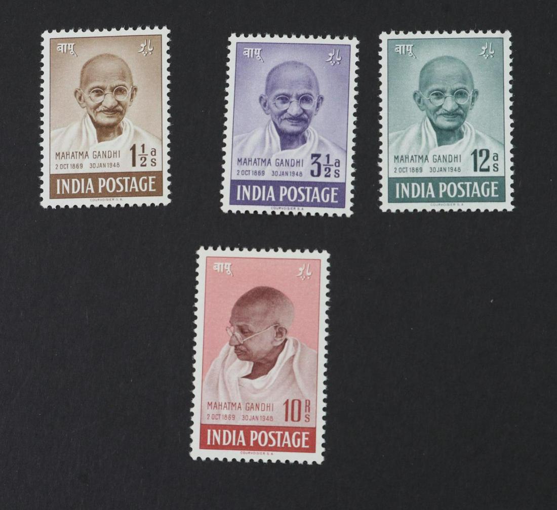 India Stamps #203 - #206 (1 of 2)
