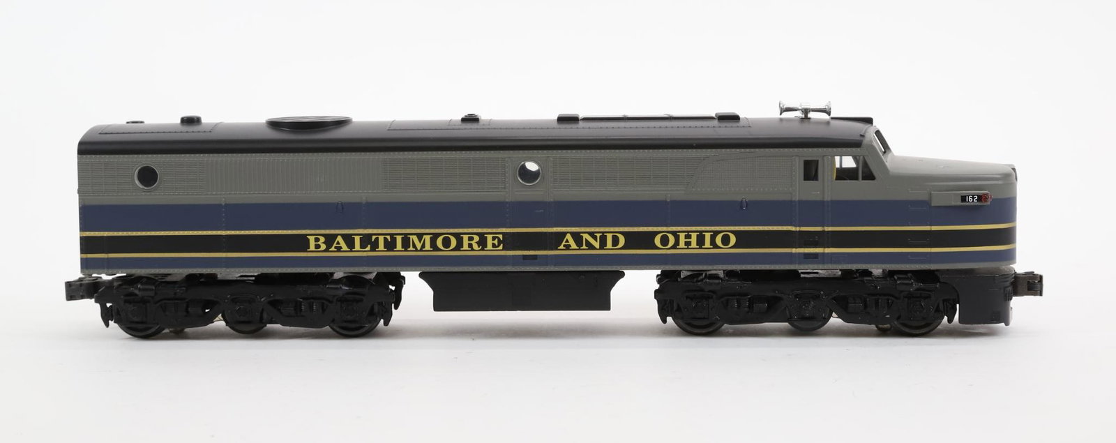 Williams Trains AC-60 Locomotive: O gauge, Baltimore and Ohio Alco PA Power A 6-0-6 locomotive, with original box.