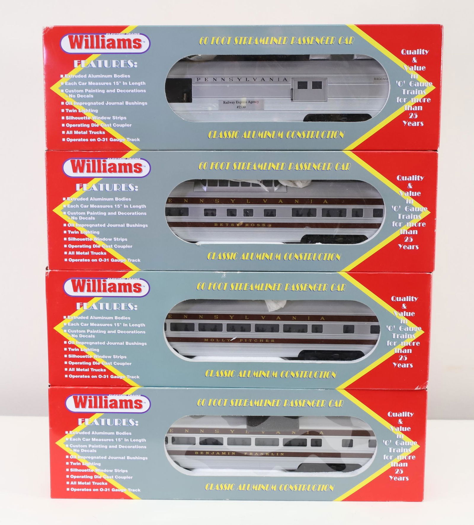 Williams Trains Congressional Cars (1 of 9)