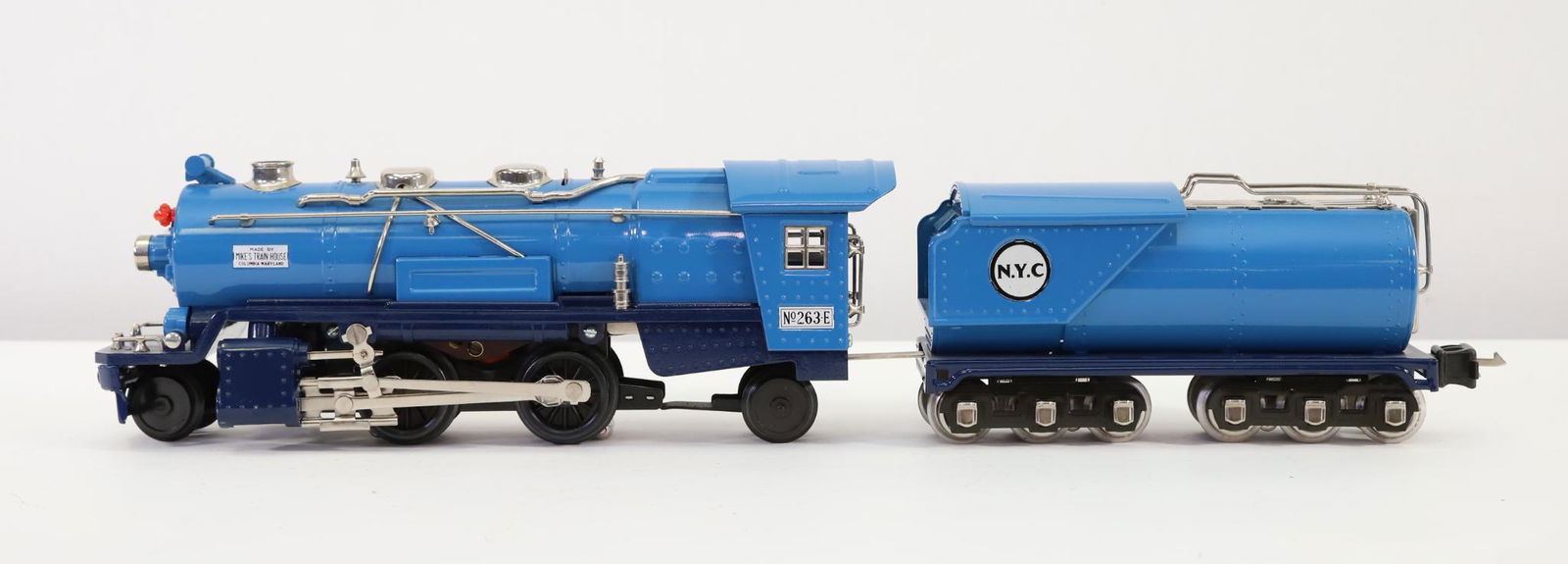 Mth Lionel 263e O Gauge Blue Comet Steam Engine And