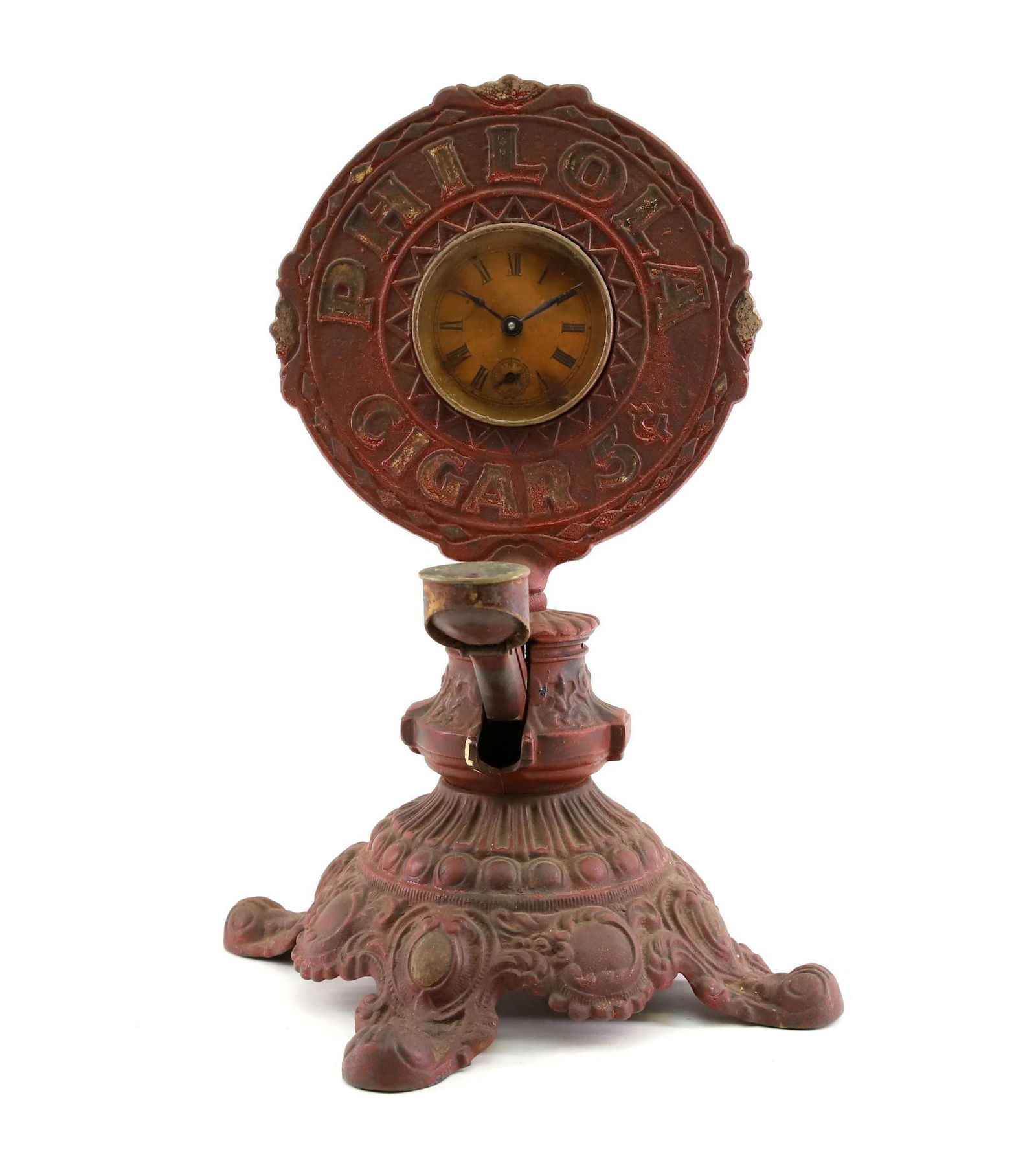 Brunhoff Advertising Cigar Cutter Clock (1 of 11)