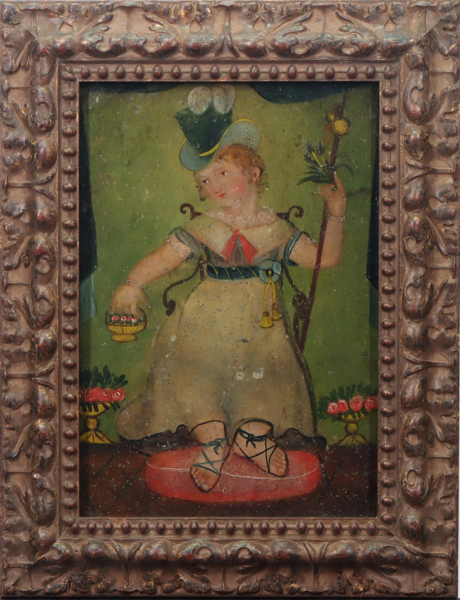 Santo Nino de Atocha Mexican Retablo (1 of 4)