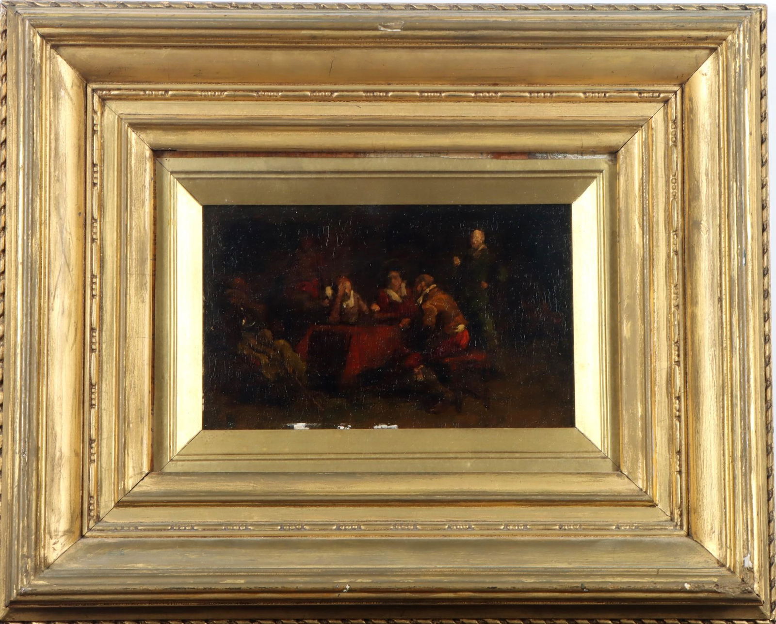 Old Masters Style Oil on Board (1 of 3)