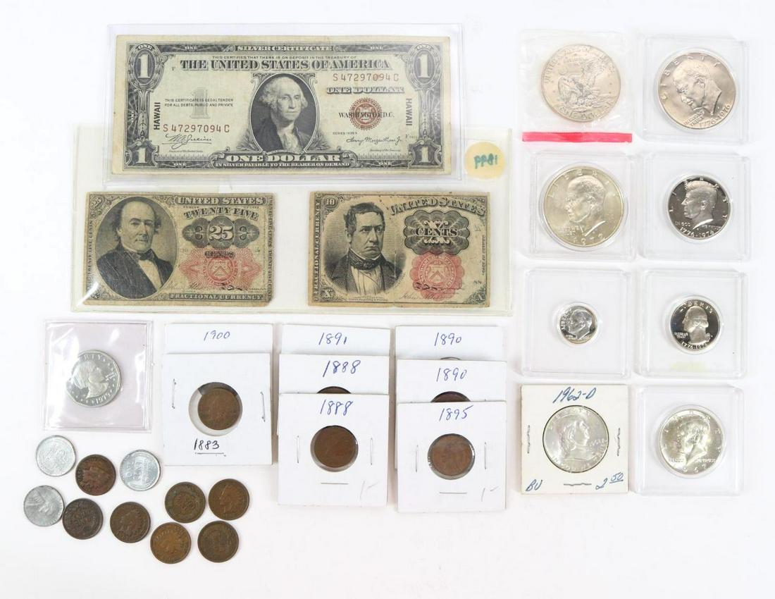 U. S. MIXED COINS (1 of 16)