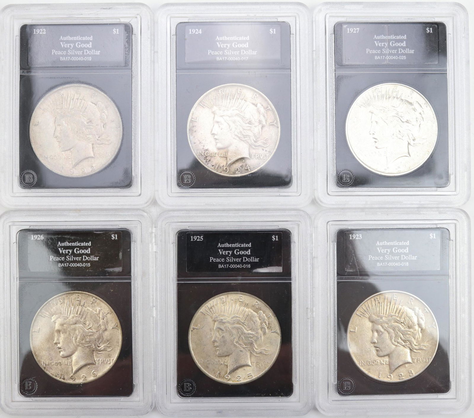 PEACE DOLLARS (1 of 7)