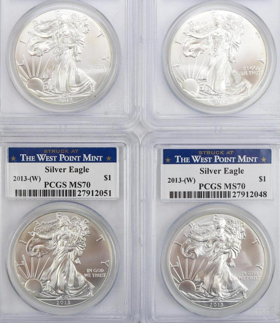 SILVER AMERICAN EAGLES (1 of 9)