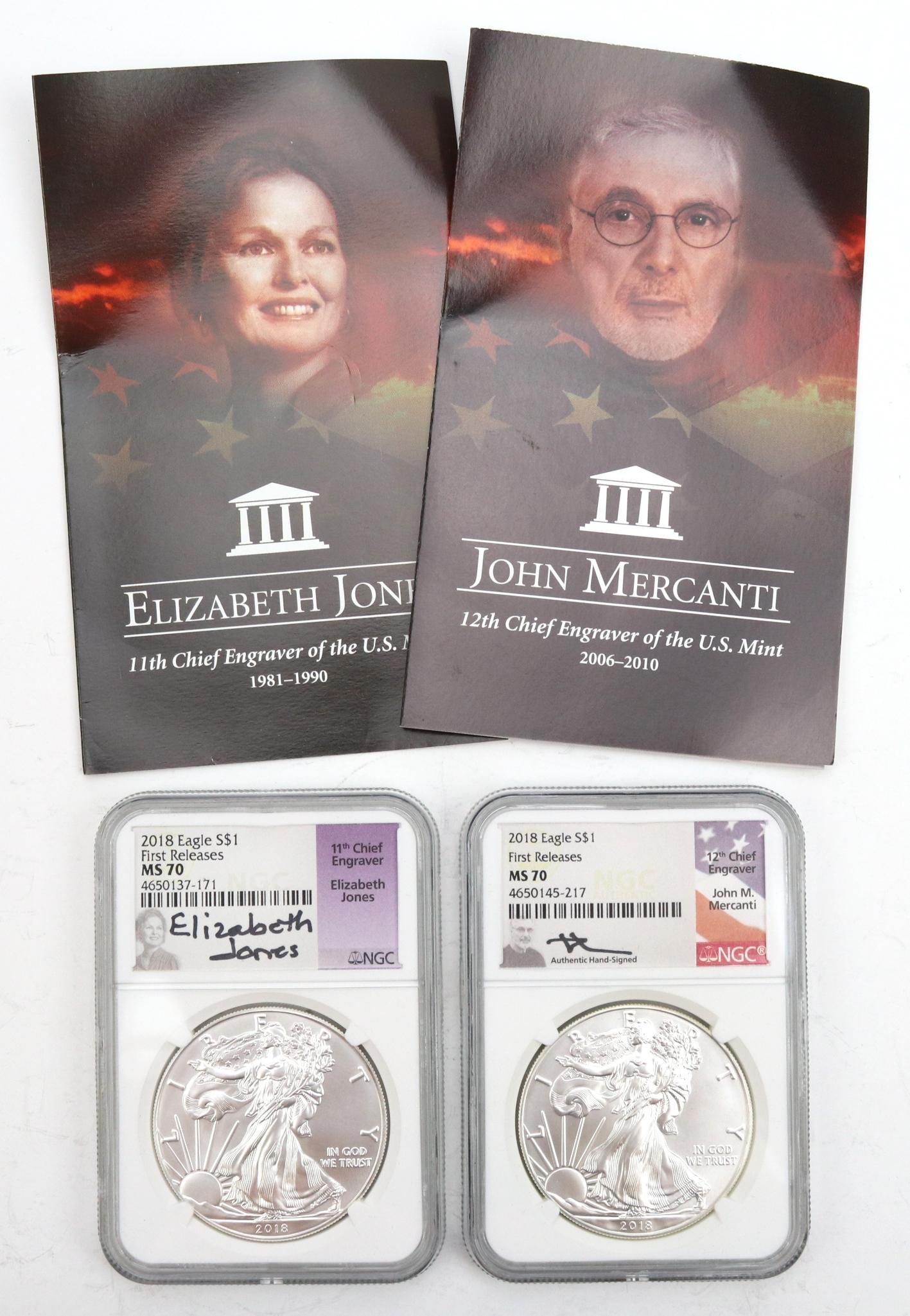 SILVER AMERICAN EAGLES (1 of 8)