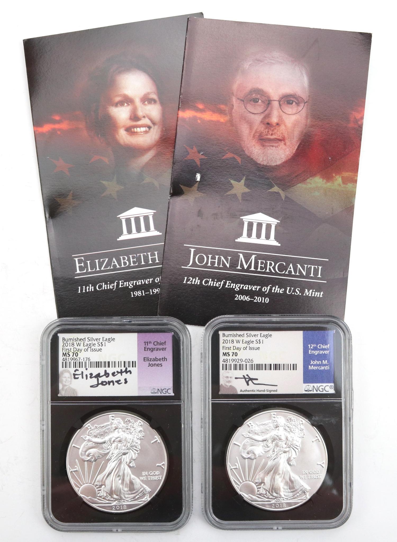 SILVER AMERICAN EAGLES (1 of 8)