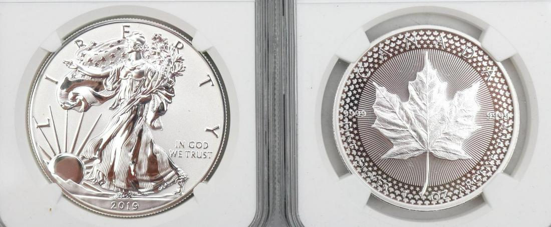 SILVER AMERICAN EAGLES (1 of 7)