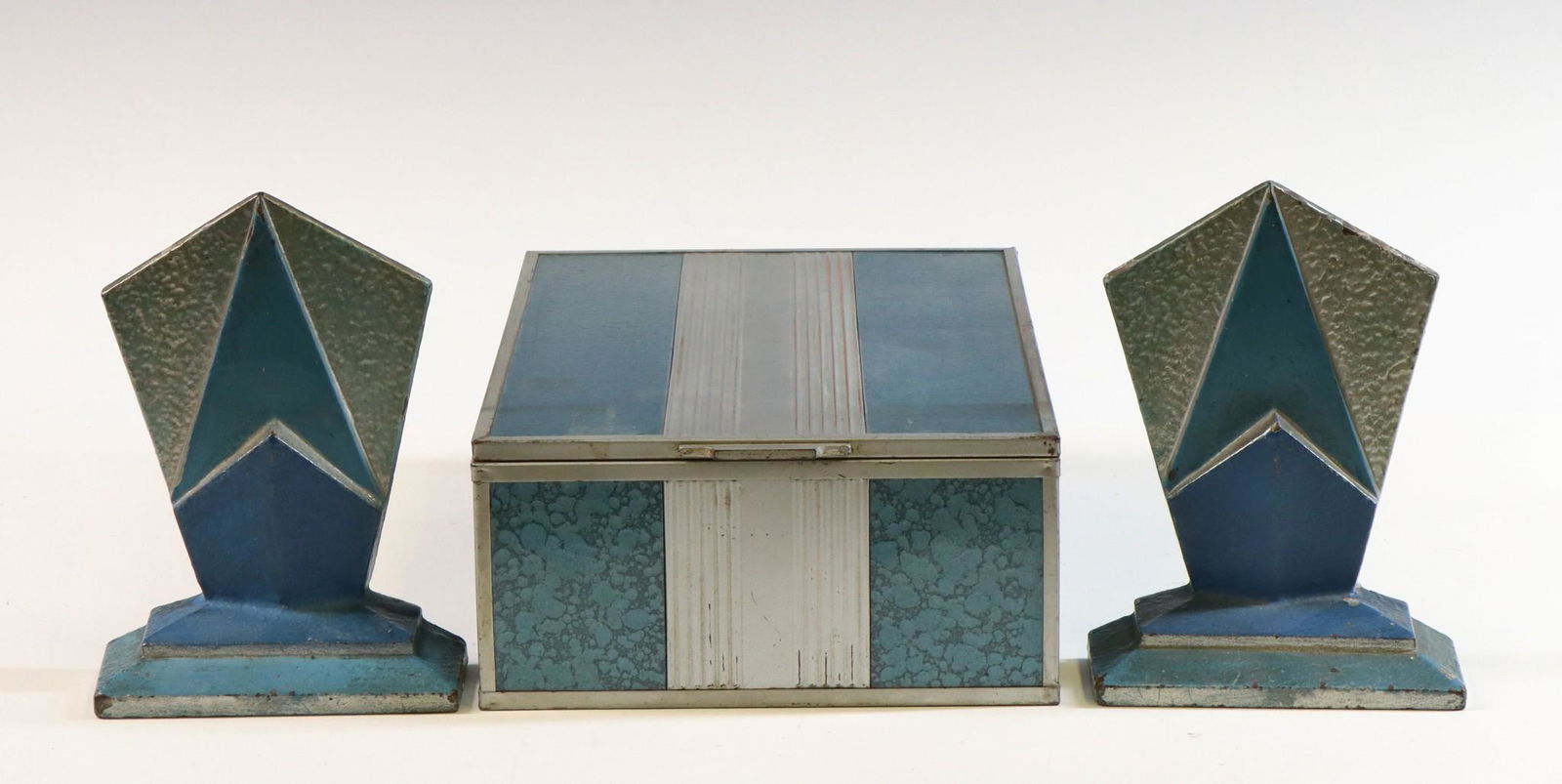 Art Deco Bookends and Jewelry Box (1 of 11)