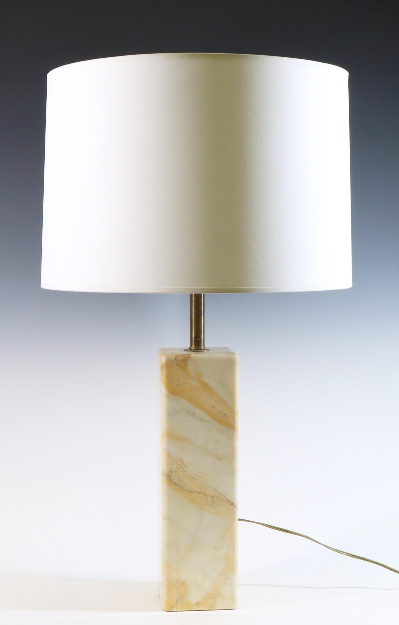 Walter Von Nessen Marble Table Lamp (1 of 8)