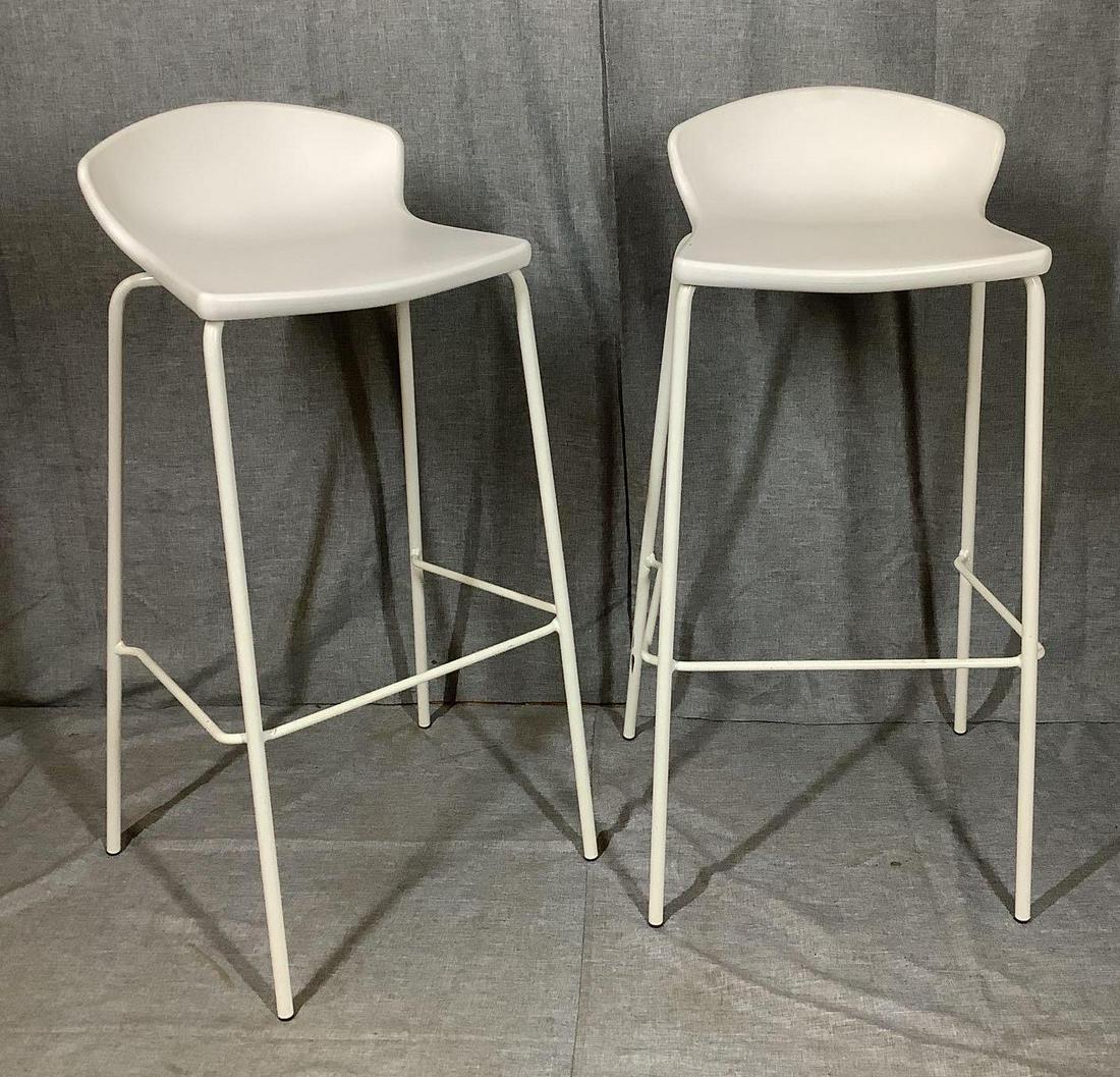 Gaber Counter Stools: Gaber Counter Height Stools (2), 14.5"w x 11"d x 35.5"h, seat height is 31"h. This item is not available for shipping. Pick-up is in Malvern, PA on Thursday, September 22nd by appointment only. Succes