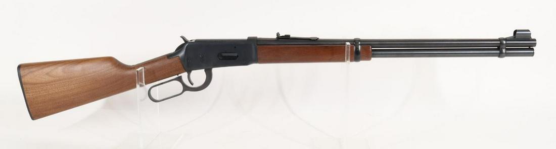 Winchester Model 94 Lever Action Rifle: 30-30 Win, 20" bbl, SN 4964797. 99% blue finish shows only very light handling, good bore, wood stock and forearm show no handling with small factory blemish area on right front side of forearm. 13 1/
