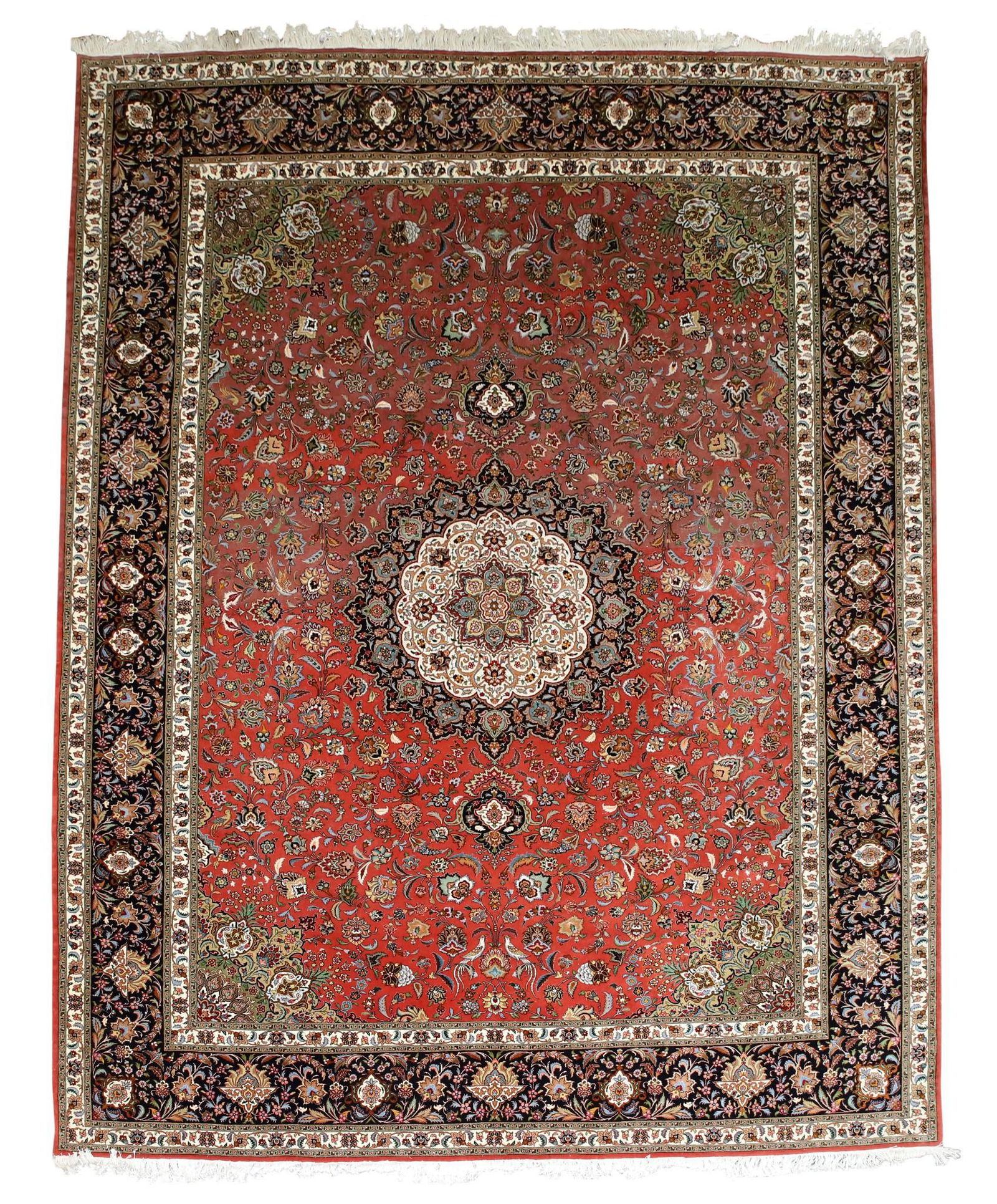 Persian Tabriz Room Size Carpet (1 of 12)