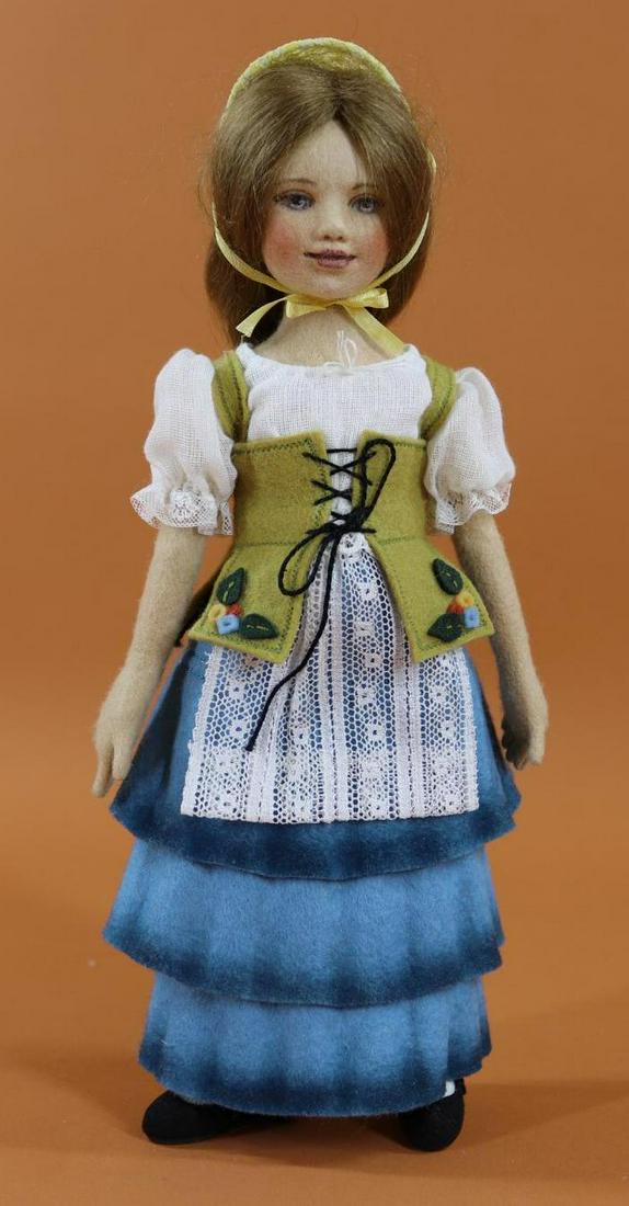 MAGGIE IACONO.: 10 1/2" MINT doll from the Maggie Iacono Luncheon at Longwood Gardens, Kennett Square, PA. No box.