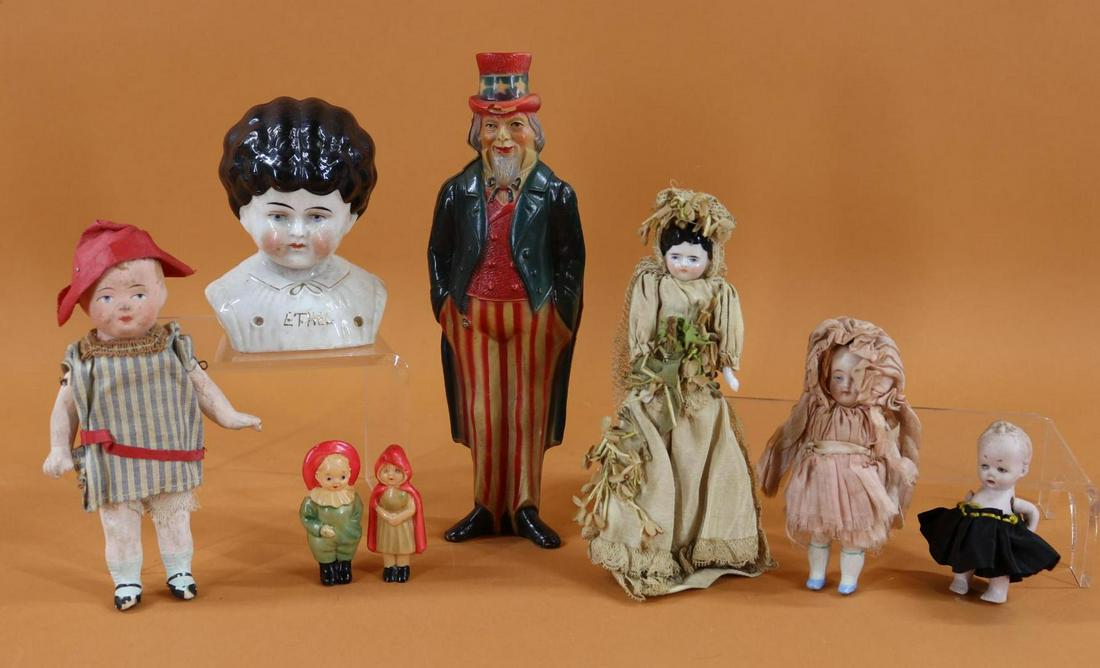 MINIATURES/DOLLS. (1 of 20)