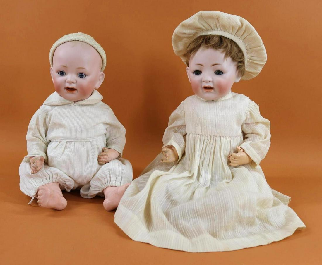 GERMAN BISQUE HEAD BABY DOLL(S). (1 of 20)