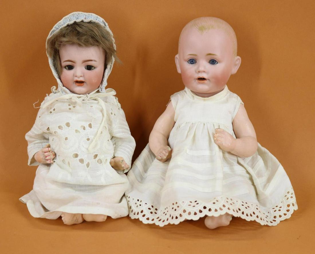 GERMAN BISQUE HEAD BABY DOLL(S). (1 of 16)