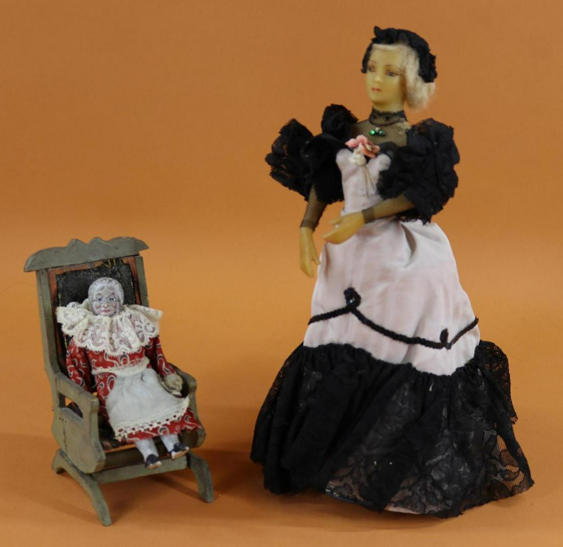 PAPIER MACHE/WAX. (1 of 12)