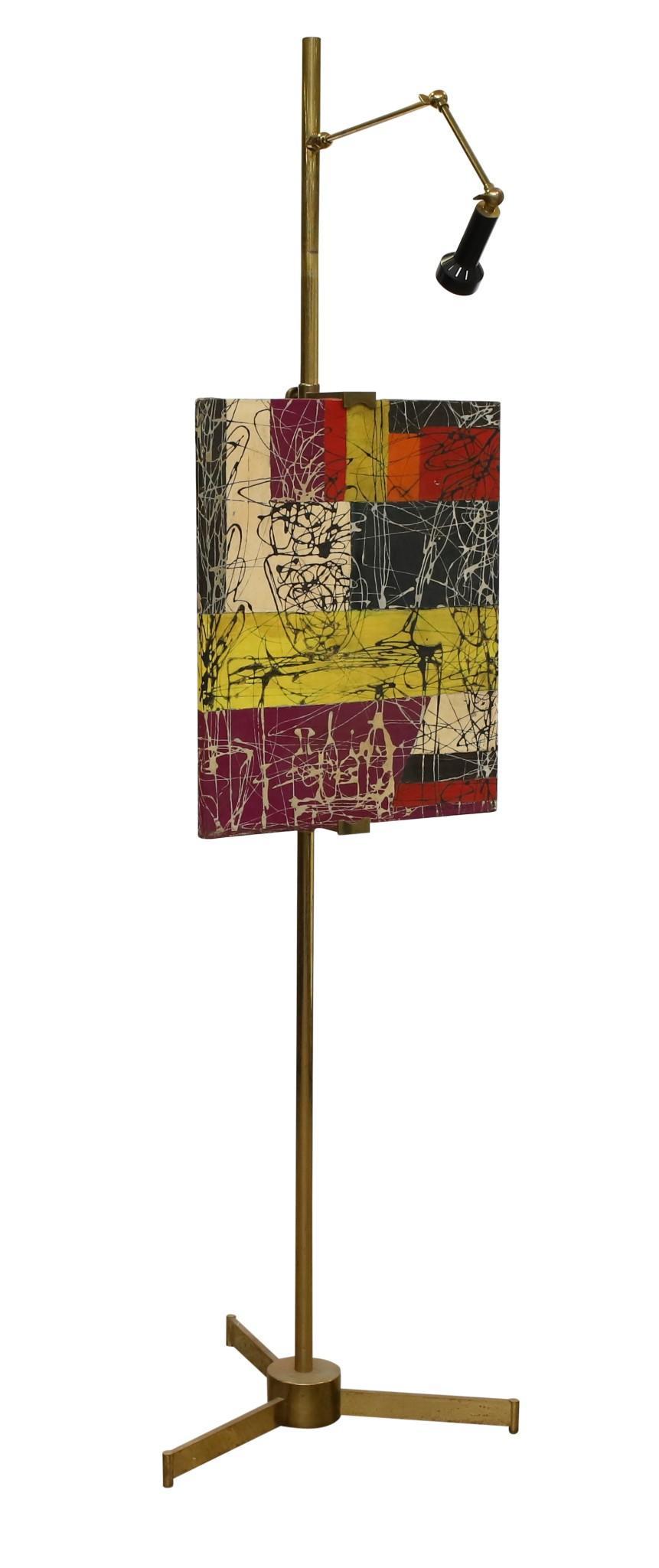 Angelo Lelli for Arredoluce Easel Floor Lamp (1 of 11)