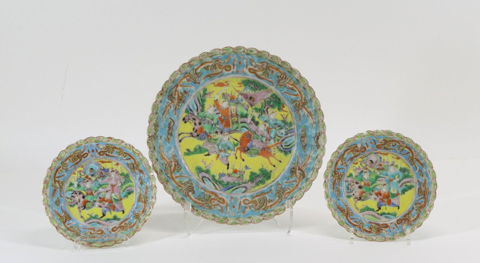 Straits Porcelain Warrior Plates (1 of 7)