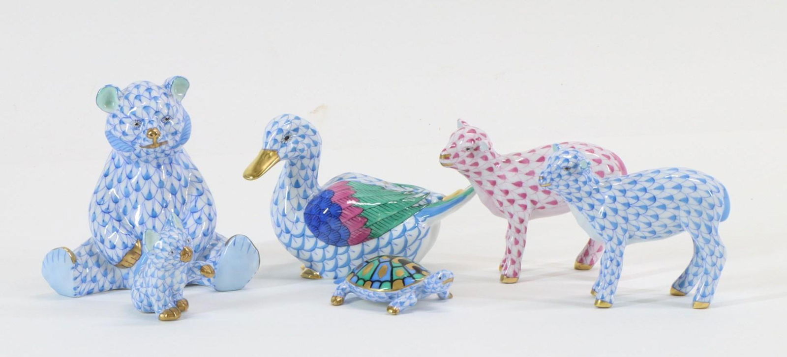 Herend Porcelain Figurines (1 of 5)