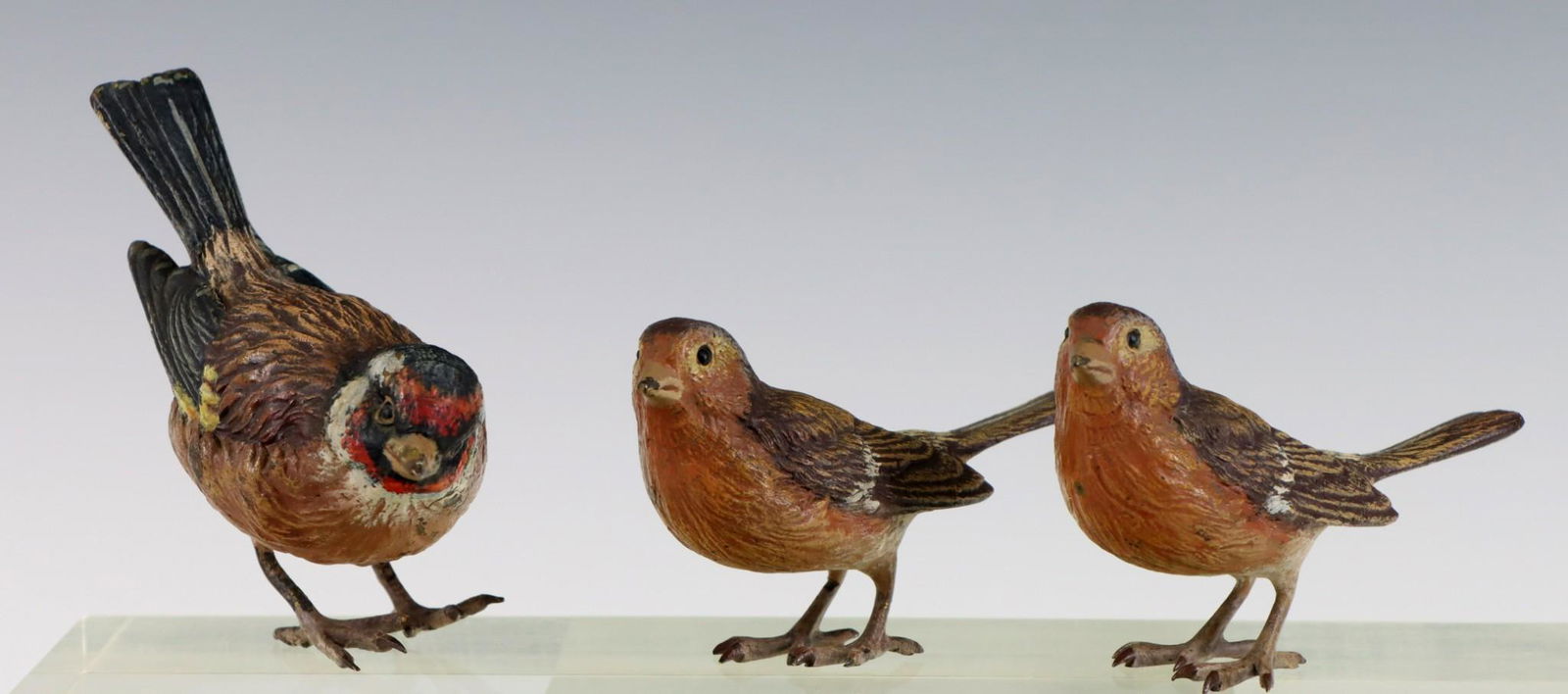 Austrian Cold Painted Bronze Birds (1 of 7)