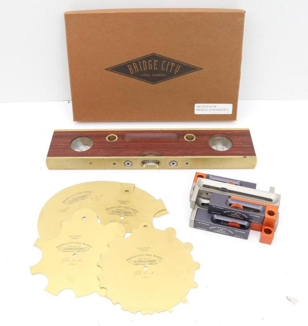 Bridge City Tool Works Bench Level, Scraper Set & Kerfmakers (1 of 13)