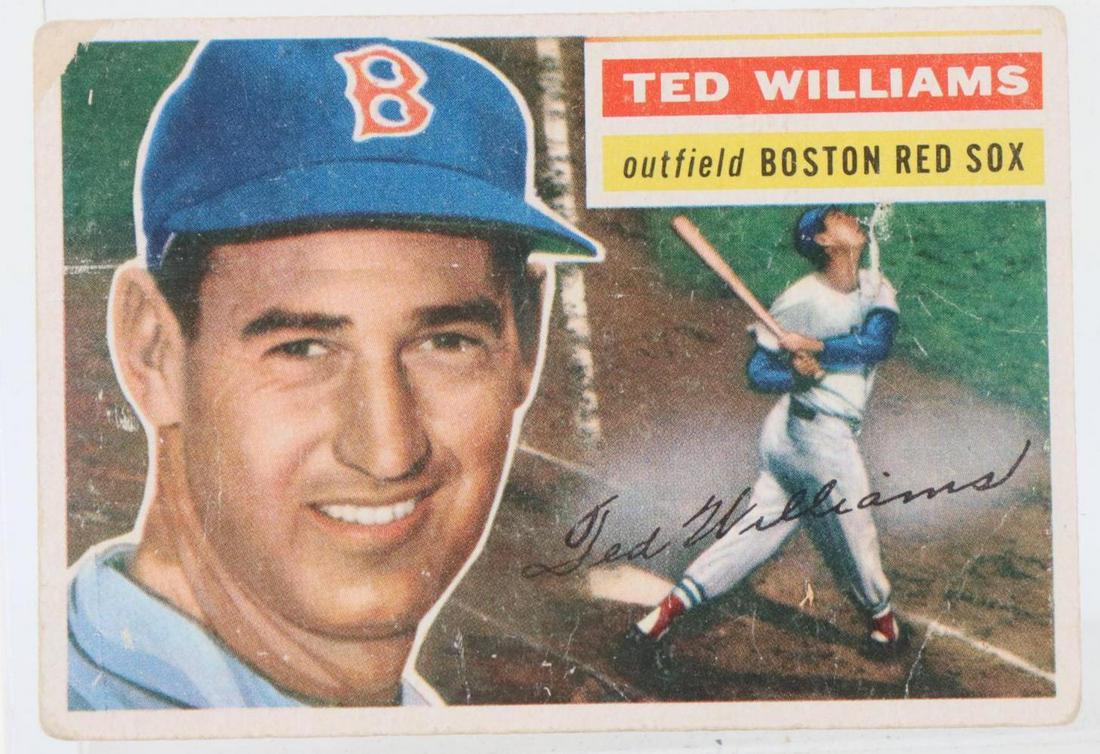 1956 Topps Ted Williams Baseball Card (1 of 2)