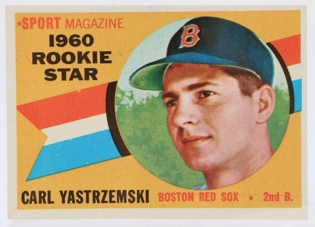 1960 Topps Carl Yastrzemski Baseball Card (1 of 2)