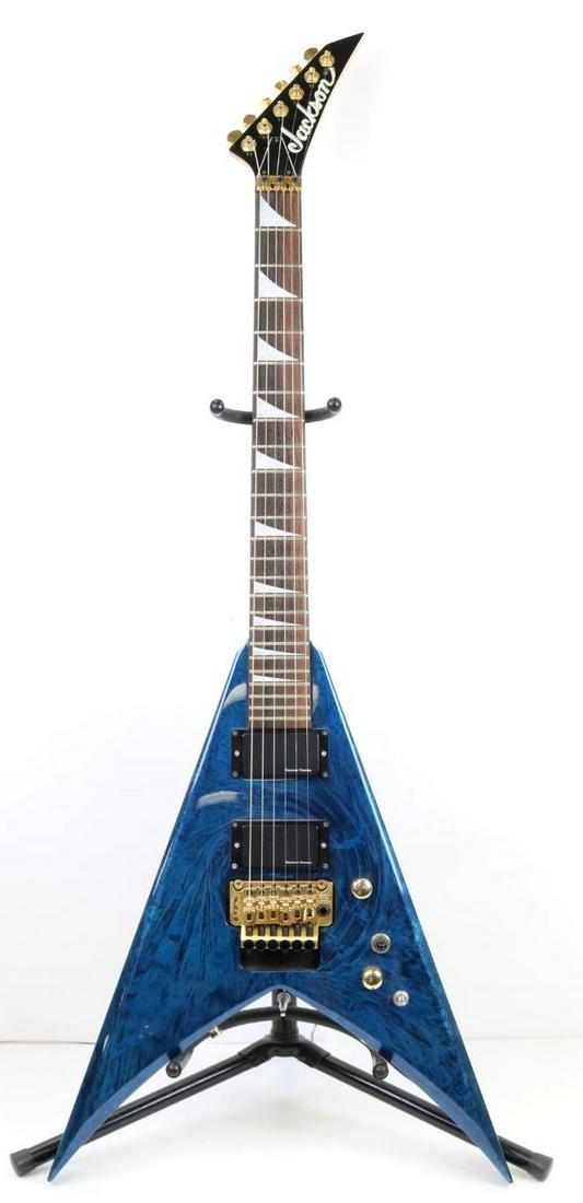 Electric Guitar, Jackson "Flying V" Nov 17, 2022 Alderfer Auction in PA