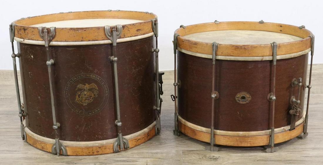 Slingerland and US Marine Corps Marching Snare Drums (1 of 11)