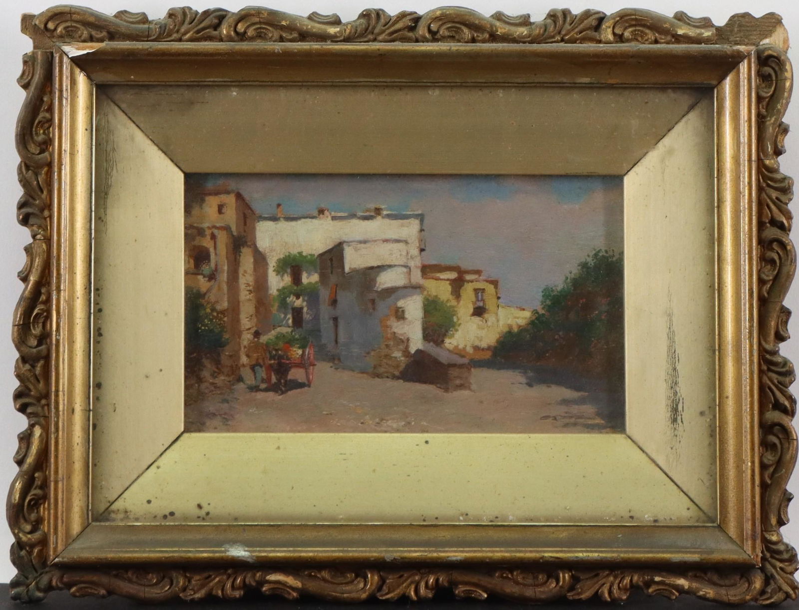 Oil on board, Unsigned. (1 of 4)