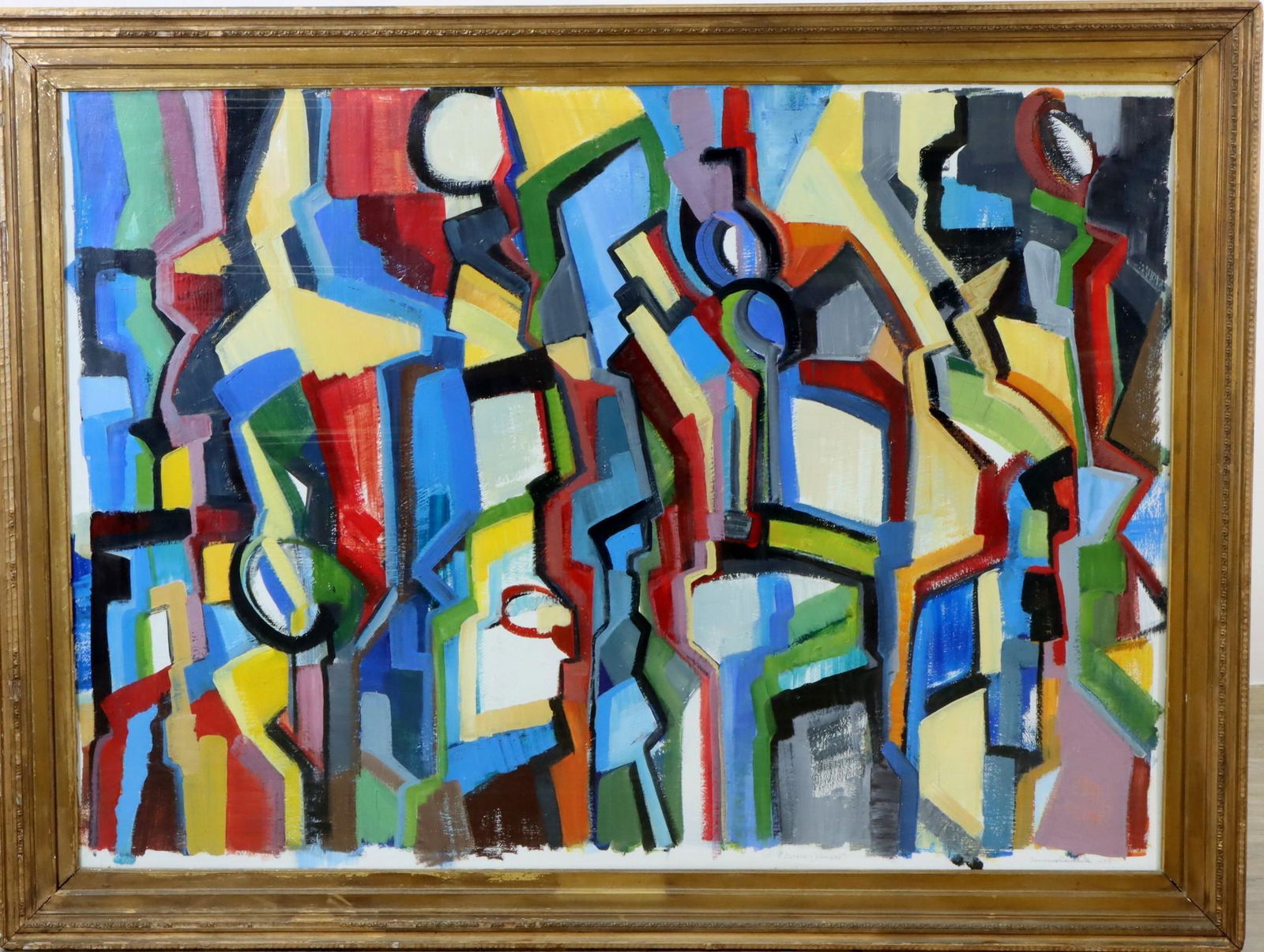 Anne Marie Ciccarelli: Oil on board, "Library Window", SLR. 36"h x 50"w 42"h x 56"w **Please Note: This item is NOT eligible for in-house shipping. Please refer to the terms and conditions of this auction for recommended sh